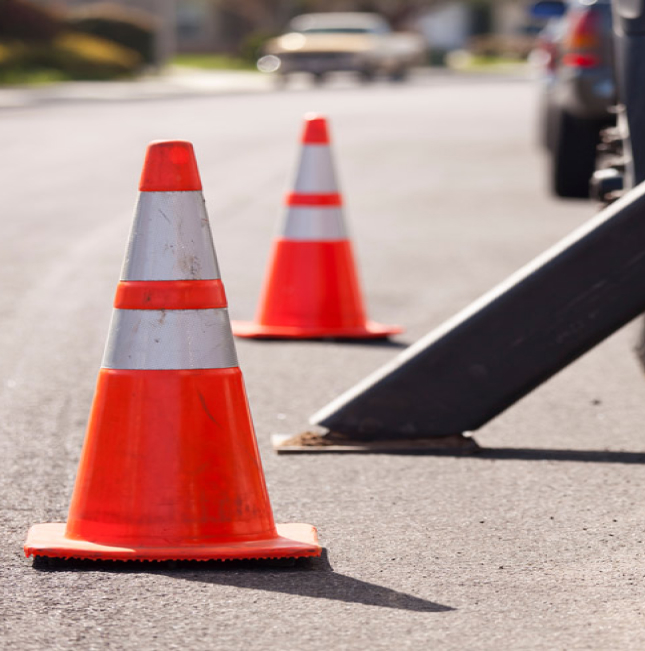 traffic cones